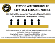 March 19 closure